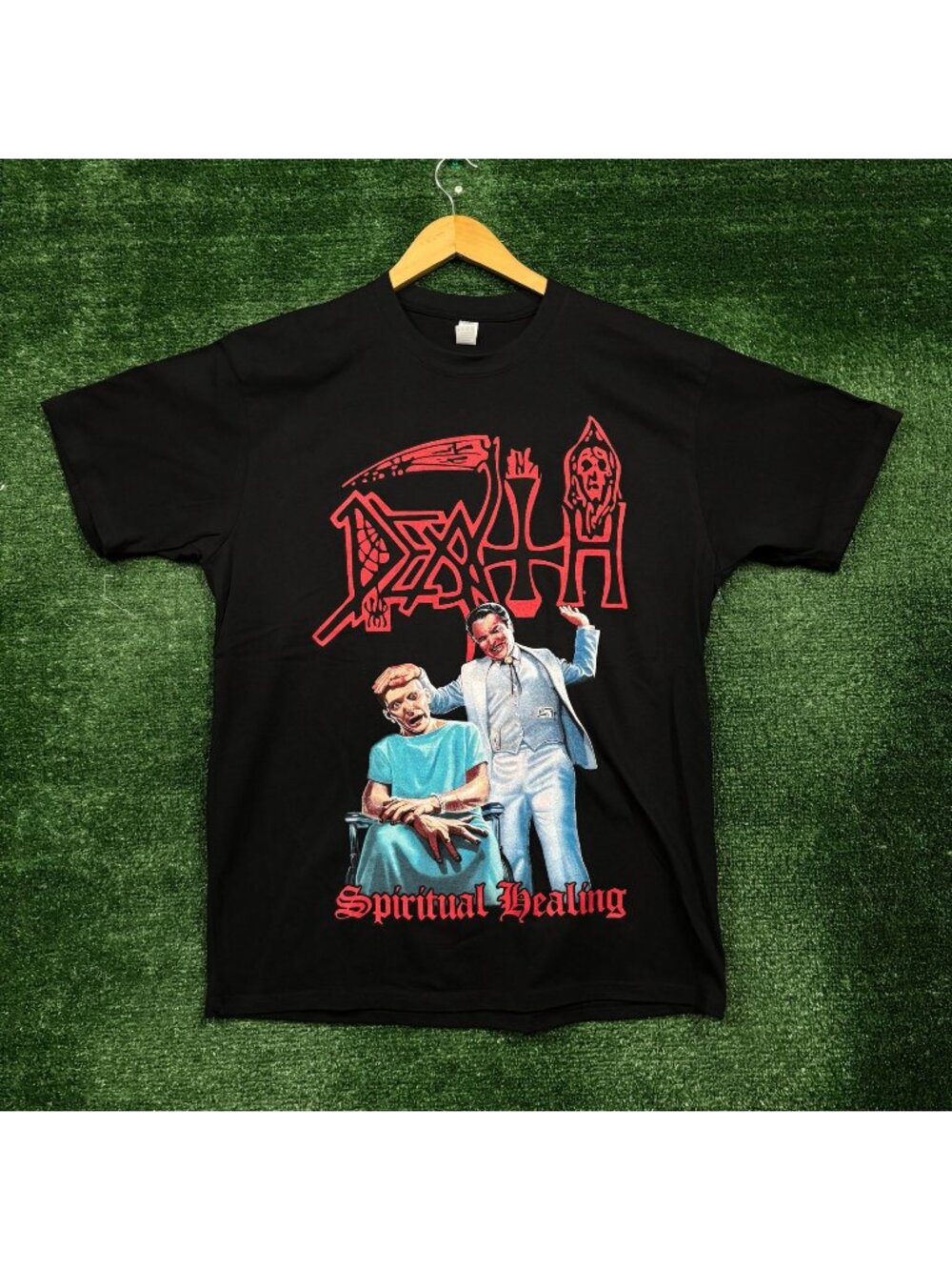 Death Spiritual Healing T-Shirt Size Large